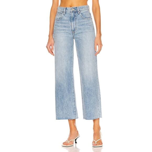 SLVRLAKE Grace Crop Jean in Crosby 28 - Picture 1 of 3